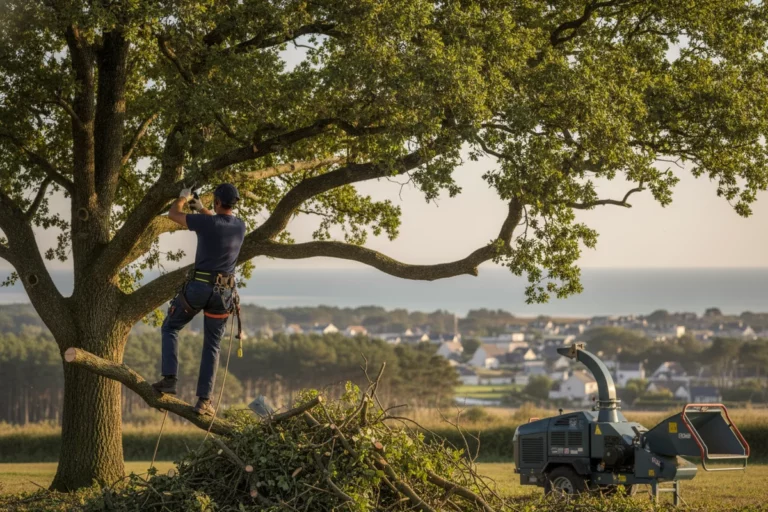 Élagage des pins maritimes à La Tremblade et La Palmyre